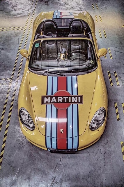 法國 HEXIS 保時捷Boxster/意大利martini拉花