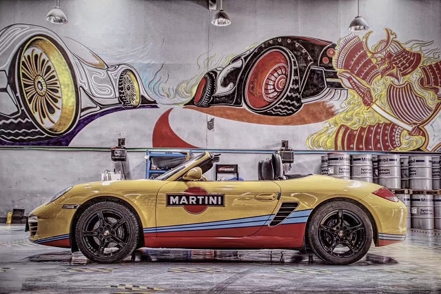 法國 HEXIS 保時捷Boxster/意大利martini拉花