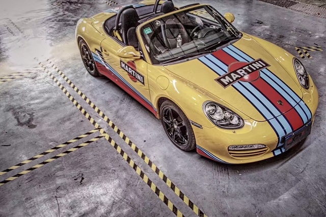 法國 HEXIS 保時捷Boxster/意大利martini拉花