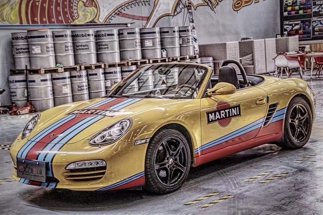 法國 HEXIS 保時捷Boxster/意大利martini拉花