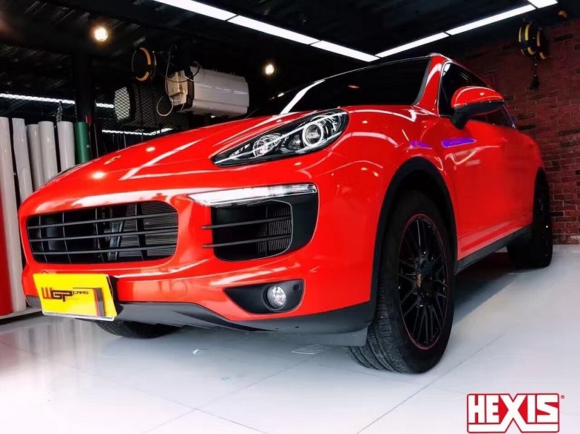 法國 HEXIS  亮光法拉利紅（保時捷卡宴）