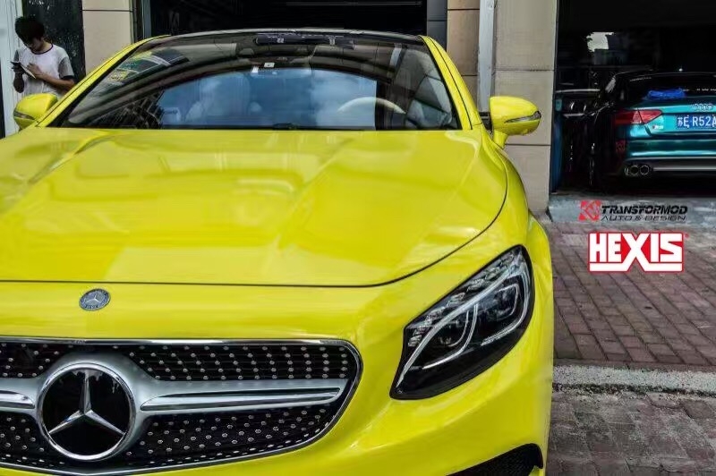 法國(guó) HEXIS  警示黃（奔馳S500  coupe)