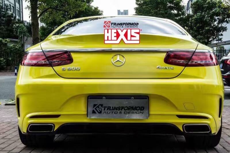 法國(guó) HEXIS  警示黃（奔馳S500  coupe)