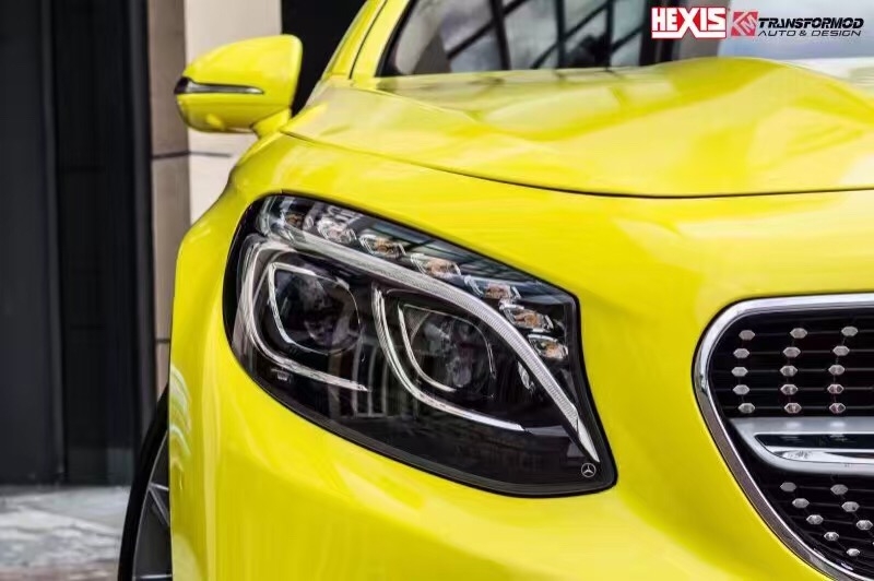 法國(guó) HEXIS  警示黃（奔馳S500  coupe)