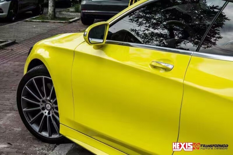 法國(guó) HEXIS  警示黃（奔馳S500  coupe)