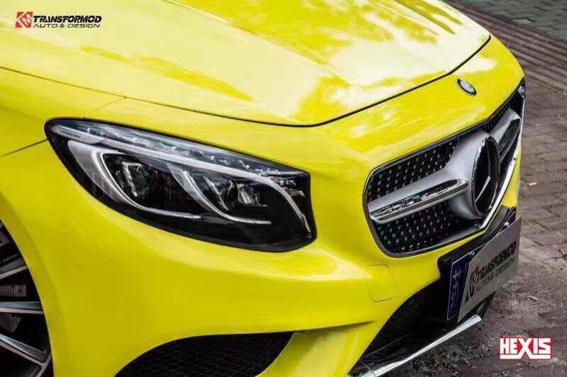 法國(guó) HEXIS  警示黃（奔馳S500  coupe)
