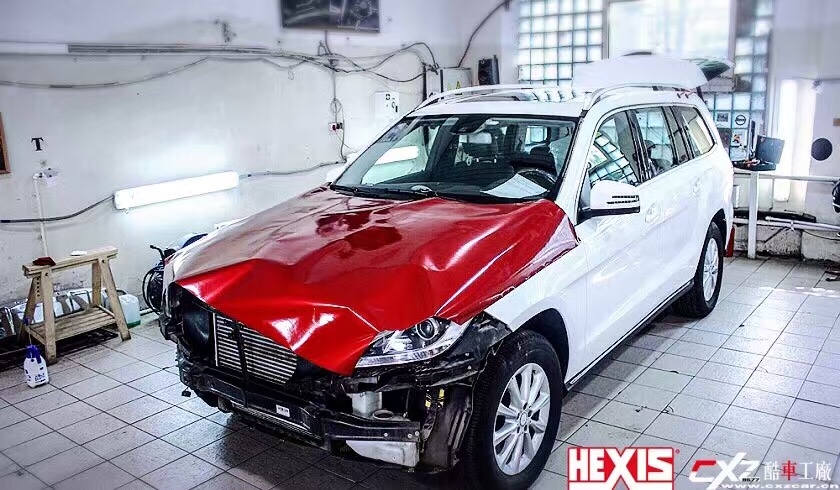 法國 HEXIS  極光猩紅  （奔馳GL)