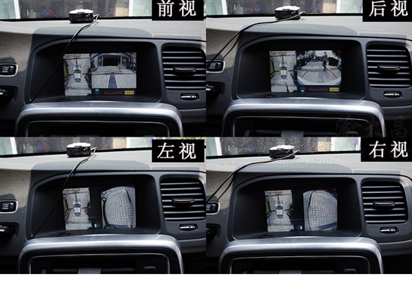 沃爾沃S60安裝1080P道可視360度全景行車記錄儀超高清【重慶渝大昌汽車音響】