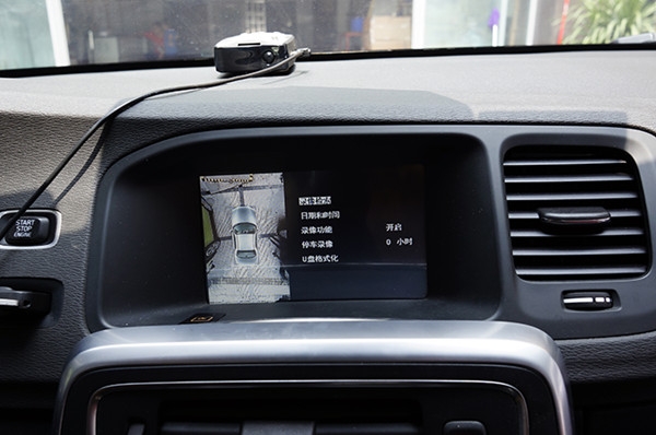 沃爾沃S60安裝1080P道可視360度全景行車記錄儀超高清【重慶渝大昌汽車音響】