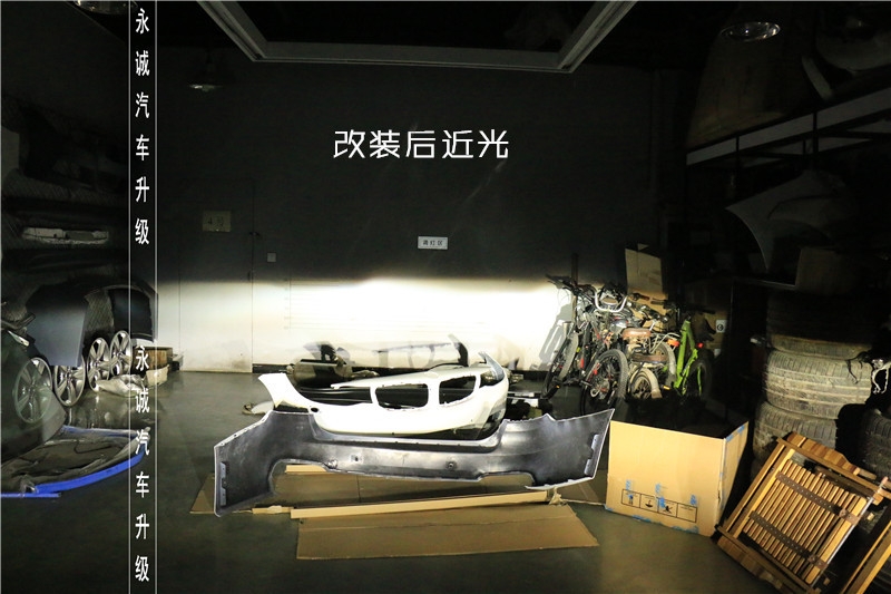 石家莊道奇Ram改燈 貝雷帽奢華氙燈升級套餐-永誠汽車
