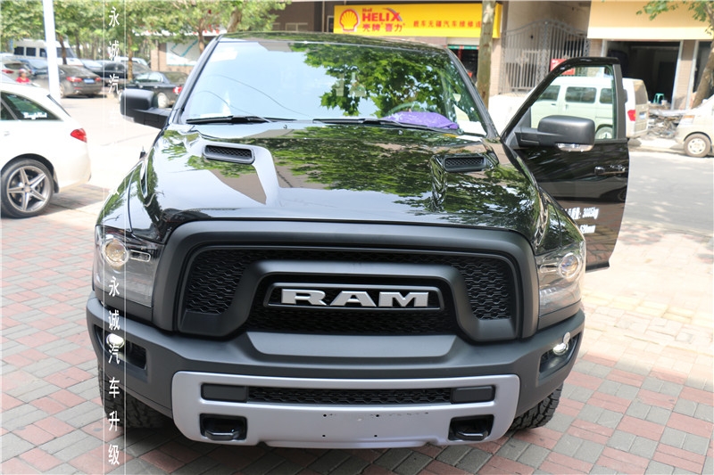 石家莊道奇Ram改燈 貝雷帽奢華氙燈升級套餐-永誠汽車