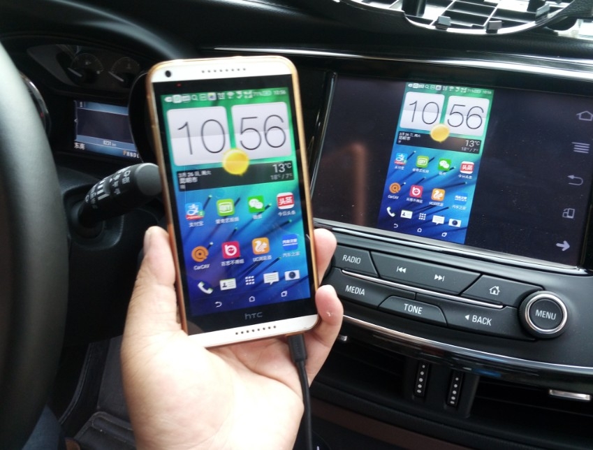 別克昂科威原車屏升級