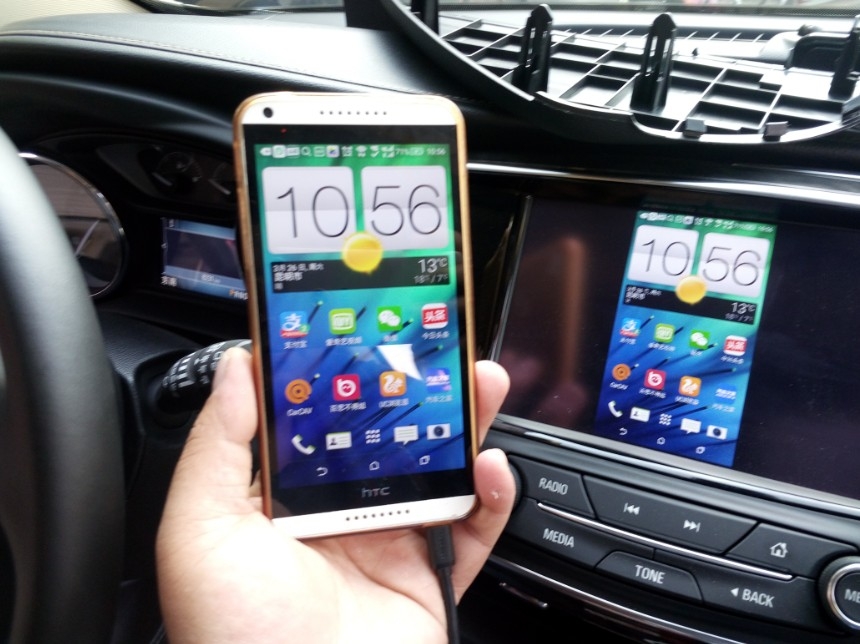 別克昂科威原車屏升級