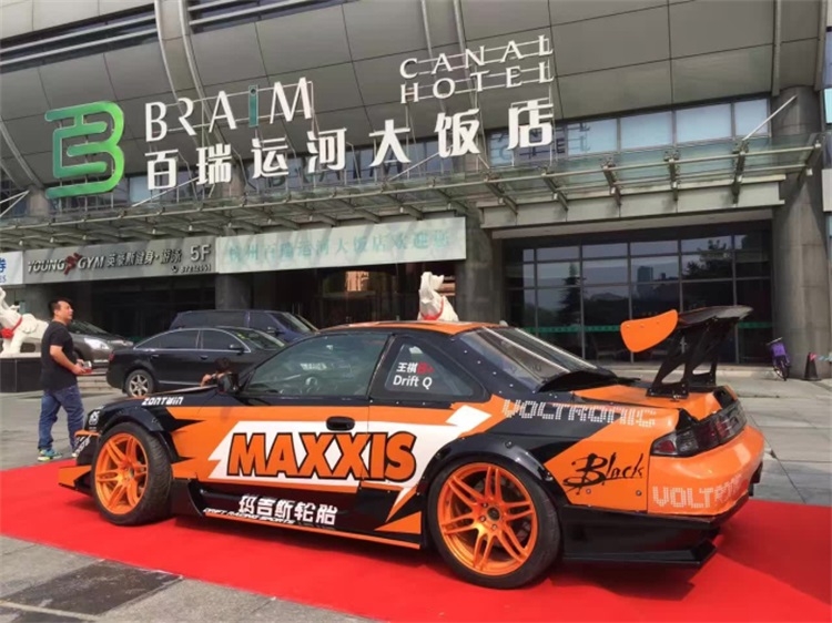 EDDYSTAR祝賀杭州DRS飄移車隊(duì)與瑪吉斯輪胎簽約成功