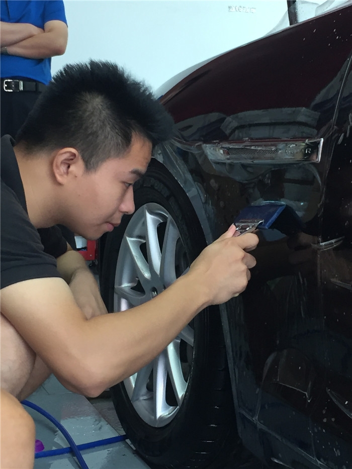 捷豹XJL艾利隱形車衣車漆透明保護(hù)膜施工案例
