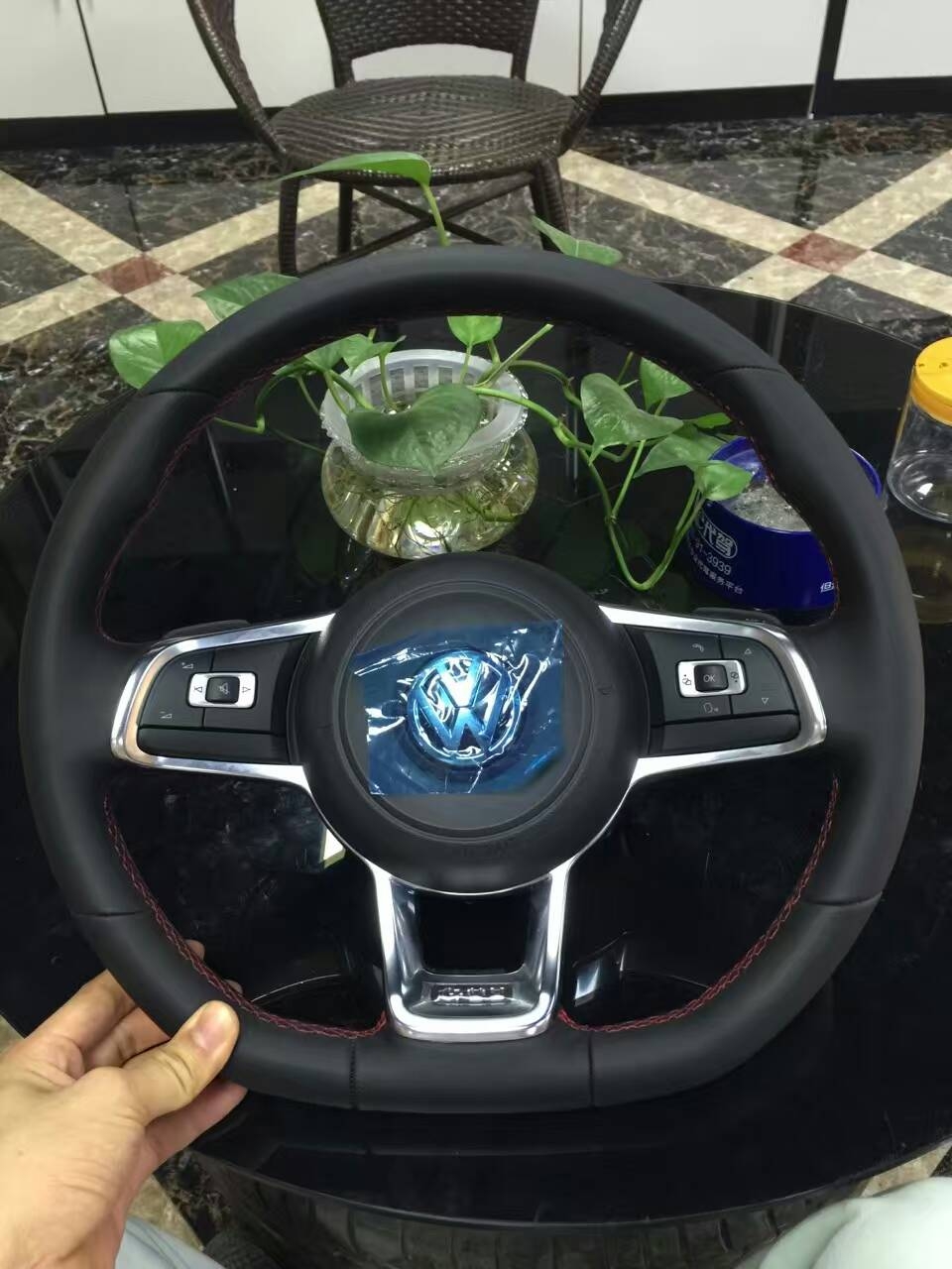 全新大眾GTI方向盤