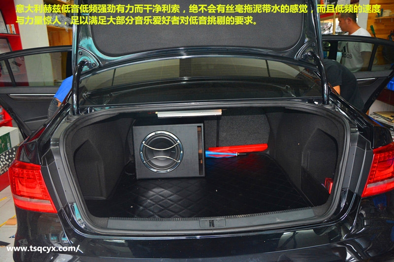大眾邁騰改裝赫茲15周年汽車音響-唐山博納