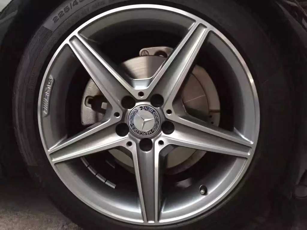 奔馳，升級(jí) 原裝 AMG 18寸，完工！