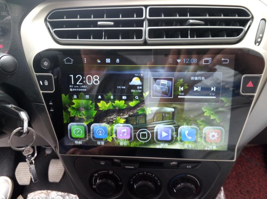 雪鐵龍愛麗舍換安卓大屏