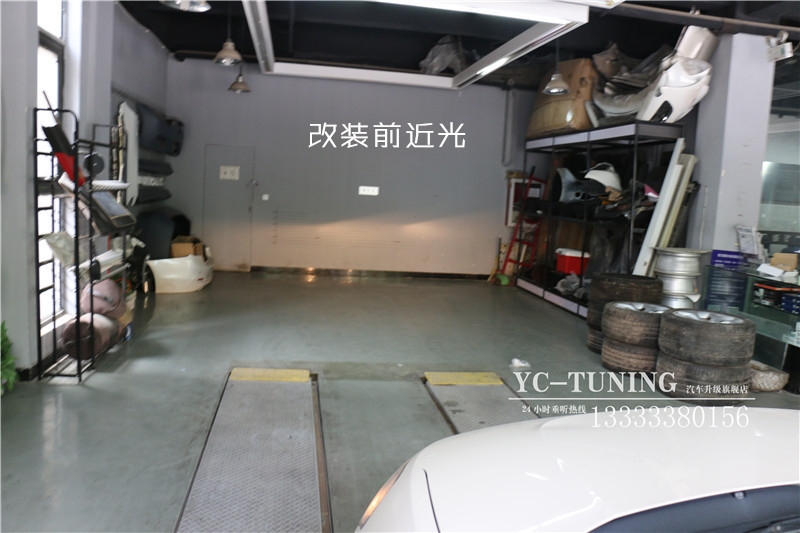 石家莊起亞秀爾改燈，Q5透鏡+飛利浦4800K氙氣燈【永誠汽車】