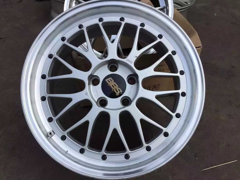二手，鍛造 雙片 BBS LM 18寸