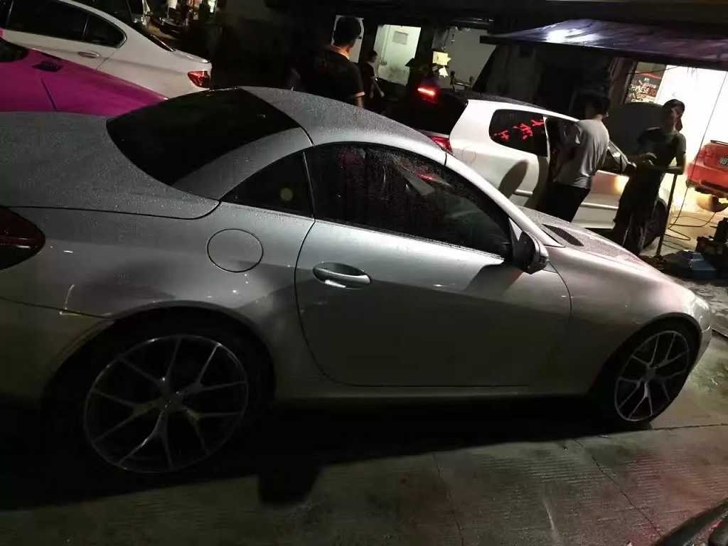 奔馳，換原裝 C63 507 鍛造 19寸！