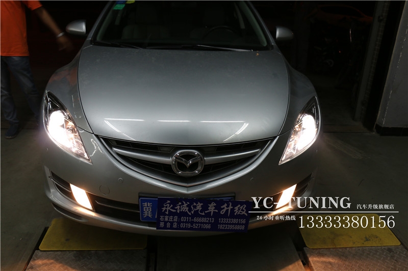 【永誠(chéng)汽車】石家莊睿翼改燈，Q5雙光透鏡+歐司朗4300K氙氣燈