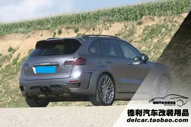HAMANN保時捷卡宴改裝哈曼中出排氣包圍