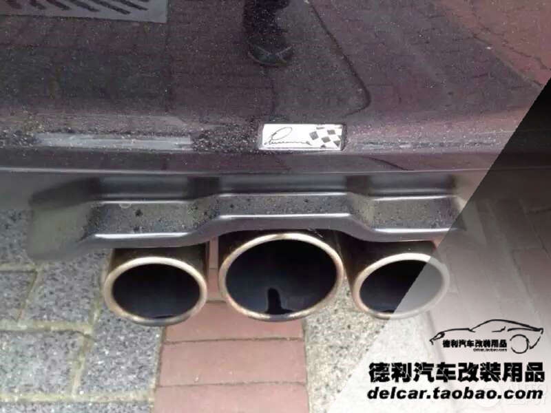 新款保時捷改裝LUMMAN包圍中出三出排氣