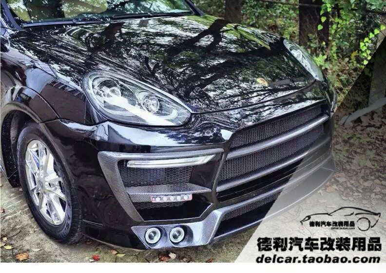 新款保時捷改裝LUMMAN包圍中出三出排氣