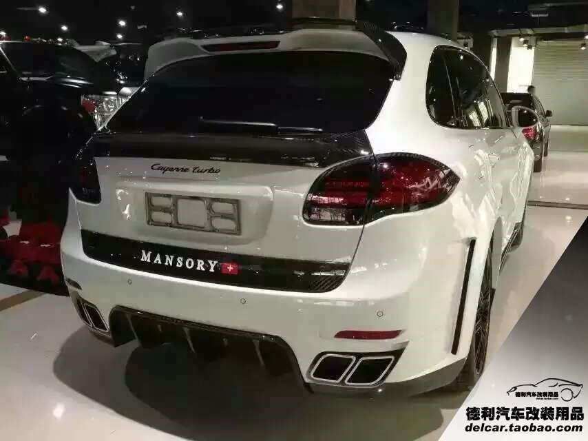 保時(shí)捷新款卡宴改裝MANSORY包圍套件