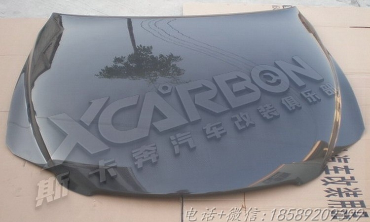 老銳志換裝碳纖維開孔機蓋引擎蓋