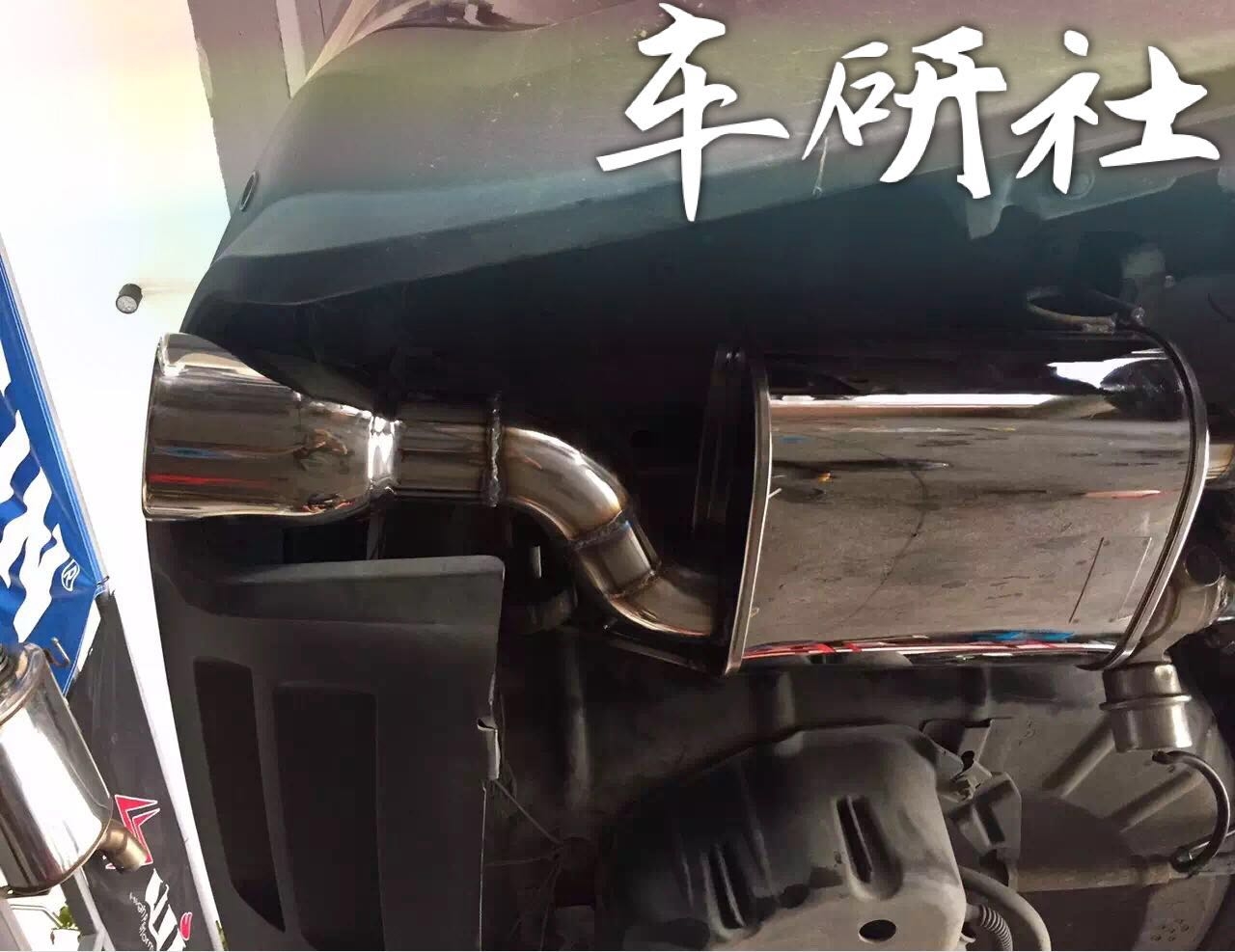福特野馬5.0GT手工雙閥門鼓