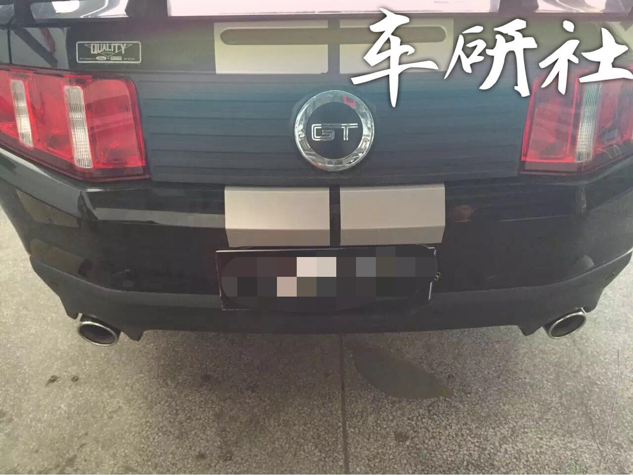 福特野馬5.0GT手工雙閥門鼓