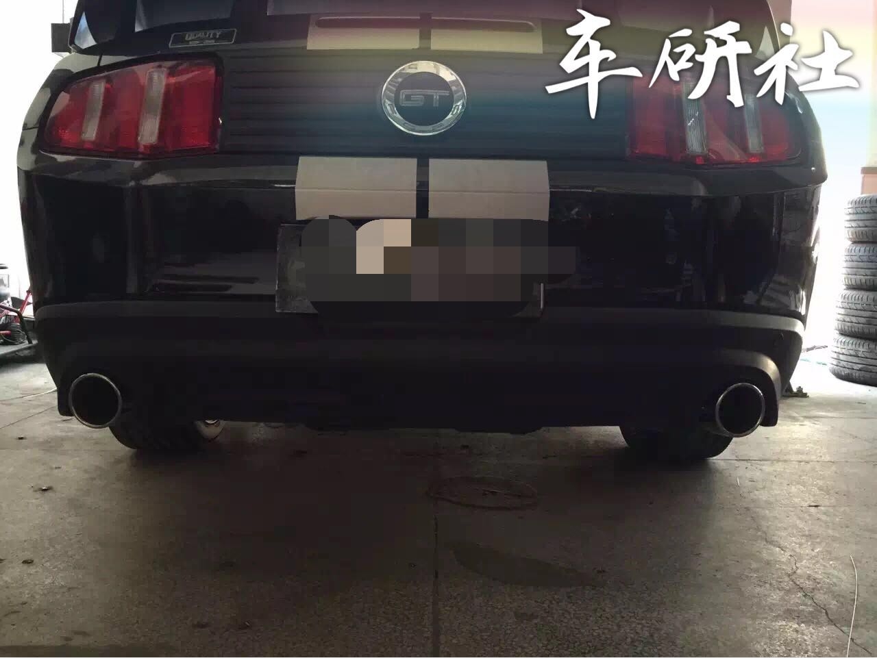 福特野馬5.0GT手工雙閥門鼓