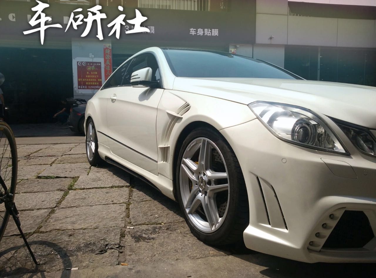 奔馳E350Cooper升級KWv3避震