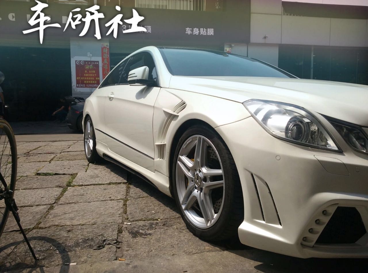 奔驰E350Cooper升级KWv3避震