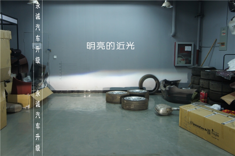 【永誠(chéng)汽車】石家莊軒逸改燈，升級(jí)氙氣燈+原廠日間行車燈+藍(lán)色惡魔眼