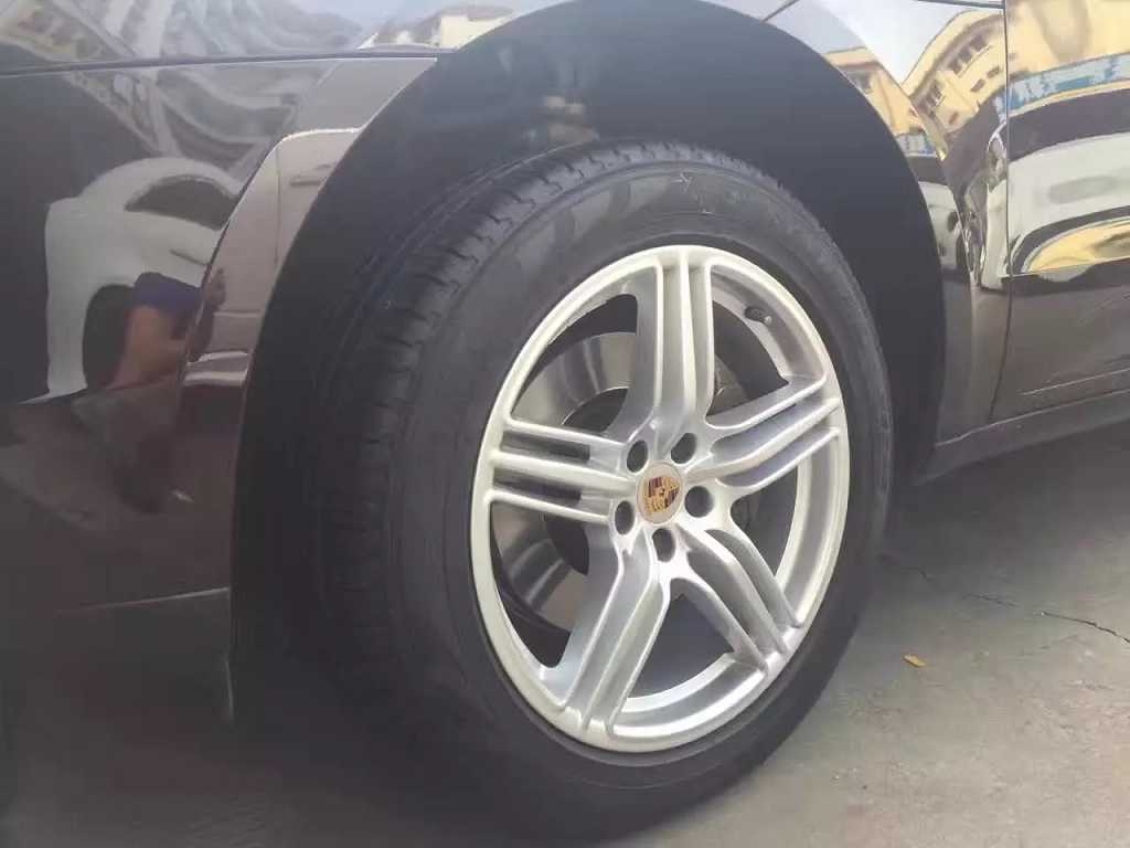 Macan 換 原裝 19寸 完工！