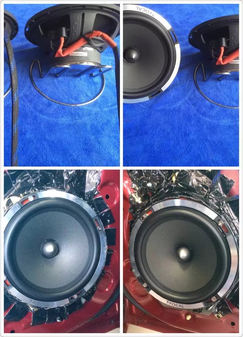 別克威朗音響改裝勁浪PS165喇叭+勁浪低音-南寧途悅音響改裝