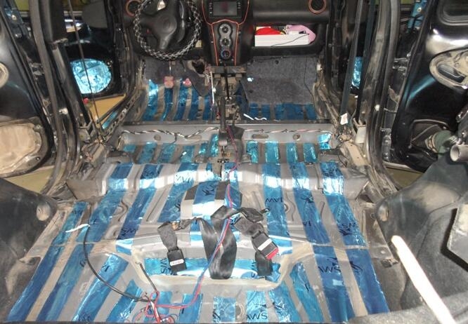 比亞迪F0全車隔音換摩雷瑪仕舞