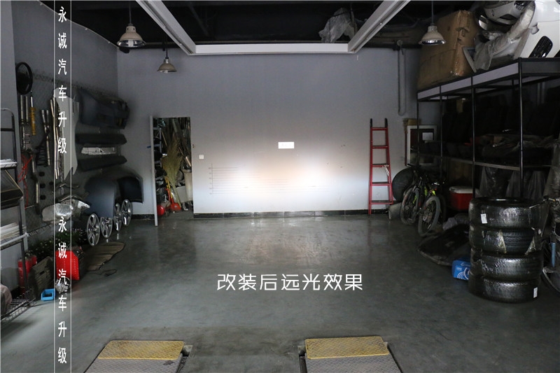 【永誠汽車】專業(yè)改燈，石家莊卡羅拉改Q5透鏡+巖崎5500K氙氣燈