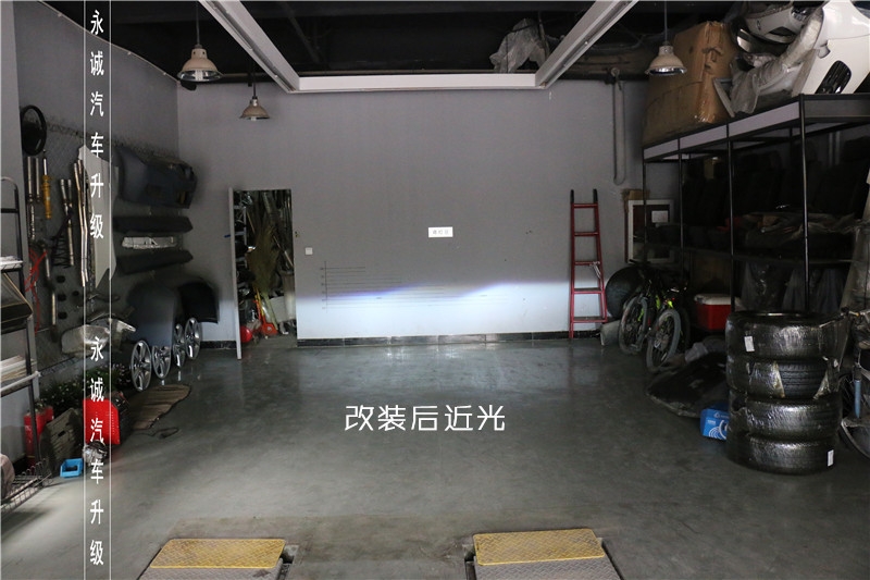 【永誠汽車】專業(yè)改燈，石家莊卡羅拉改Q5透鏡+巖崎5500K氙氣燈