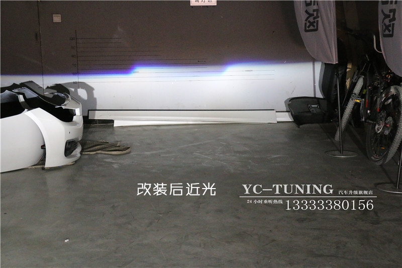 【永誠(chéng)汽車(chē)】石家莊高爾夫7升級(jí)時(shí)宇雙U氙氣前大燈