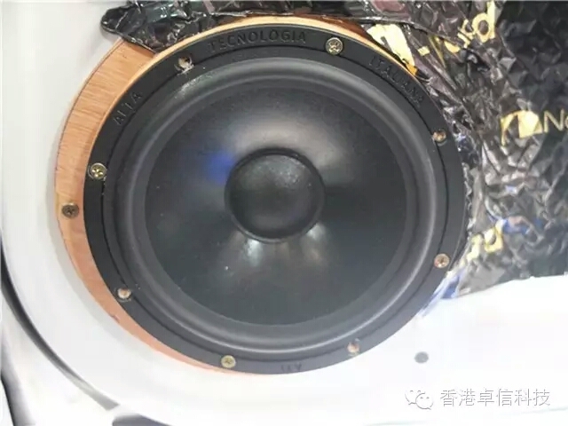 本田新飞度音响升级意大利ATI精巧FT6.1二分频套装喇叭