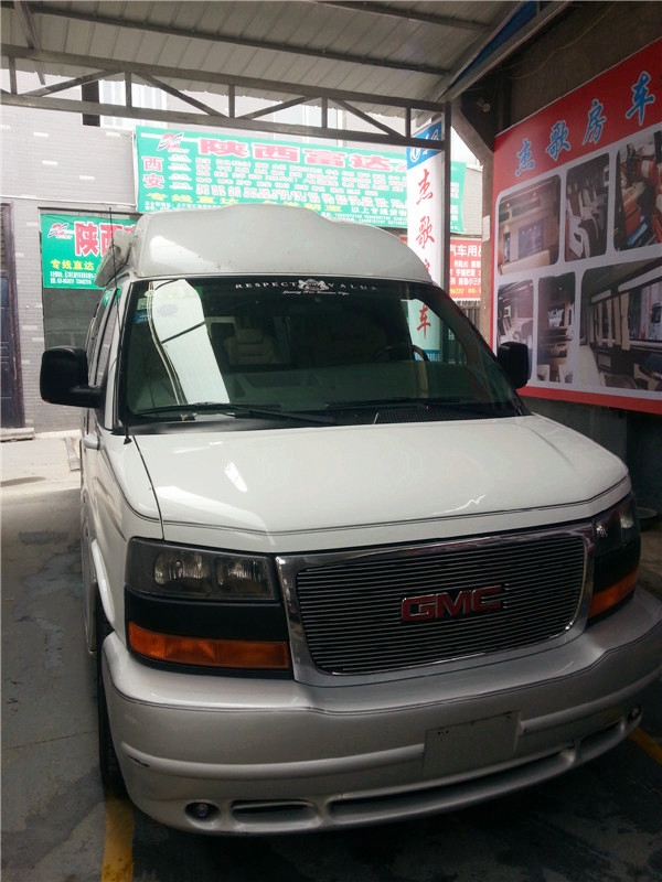 陜西西安商務(wù)車內(nèi)飾改裝/杰歌改裝之GMC商務(wù)之星  --內(nèi)飾改裝