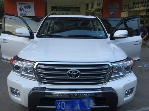 豐田陸地巡洋艦汽車音響改裝升級德國佛倫詩——常州至上音樂