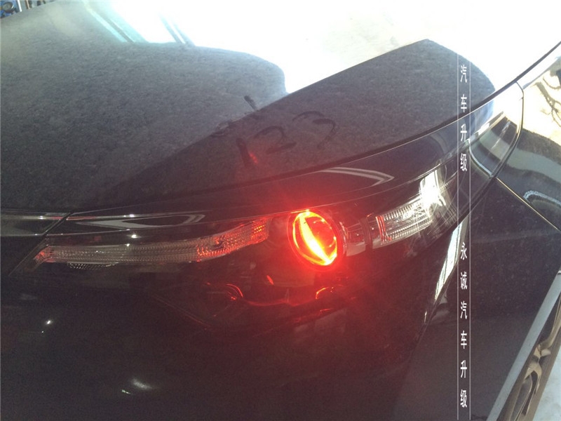 【永誠汽車】石家莊雷凌改燈，Q5雙光透鏡+巖崎5500K氙氣燈