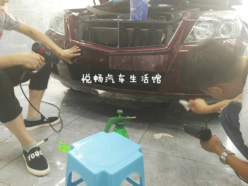 青島奔馳貼隱形車衣保護漆面 奔馳全車貼隱形車衣犀牛皮