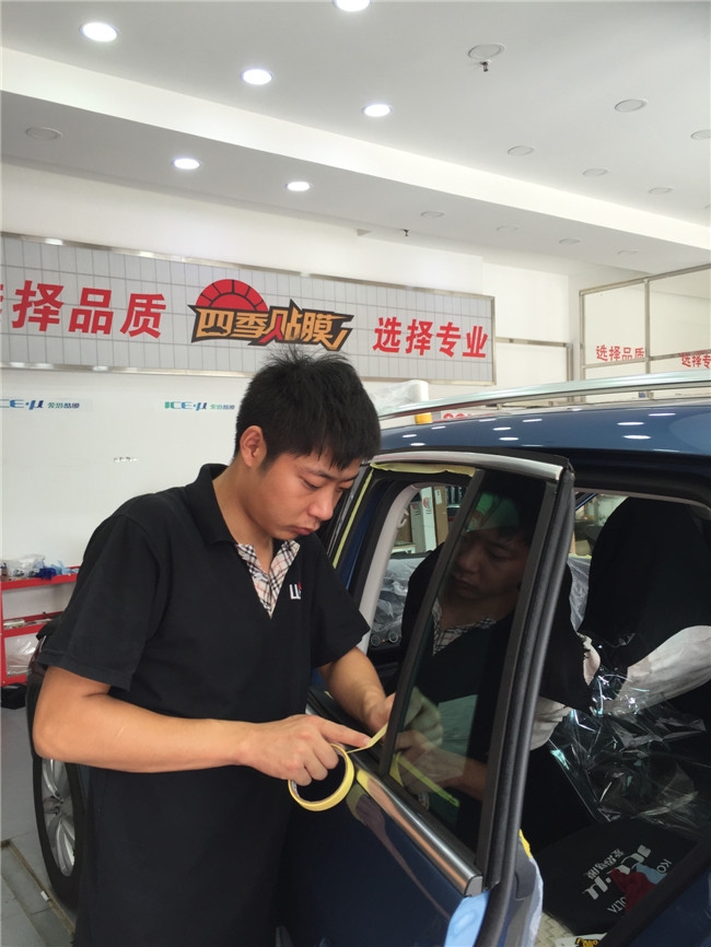 大眾途觀全車龍膜施工案例 前擋龍膜AVS70+側(cè)后擋龍膜ATR15